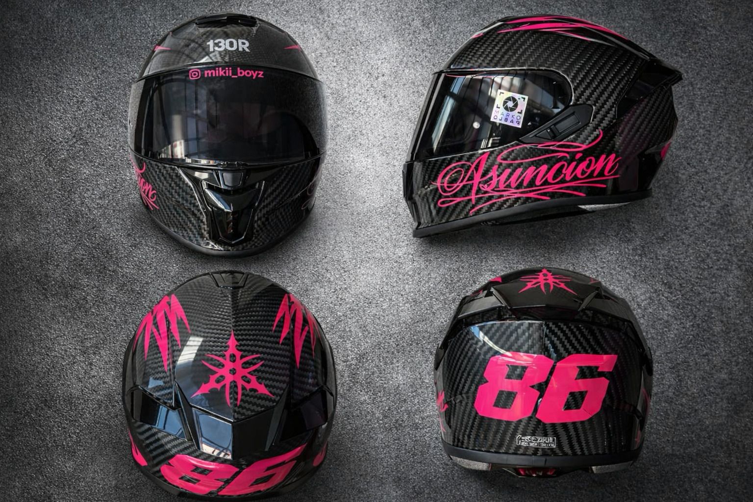 Diseño de casco personalizado